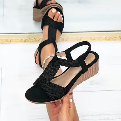 Veronika | Stylish Sandals for Women with Woven Design