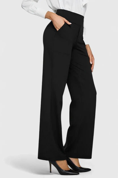 Ame | Versatile Chic Straight-Leg Pants with Pockets