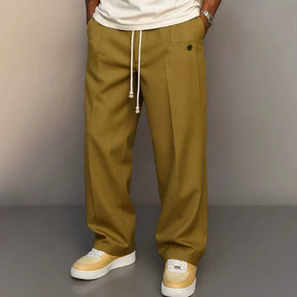 Gerhard | Lässige Stoffhose im Relaxed Fit