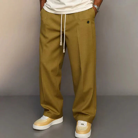 Gerhard | Lässige Stoffhose im Relaxed Fit
