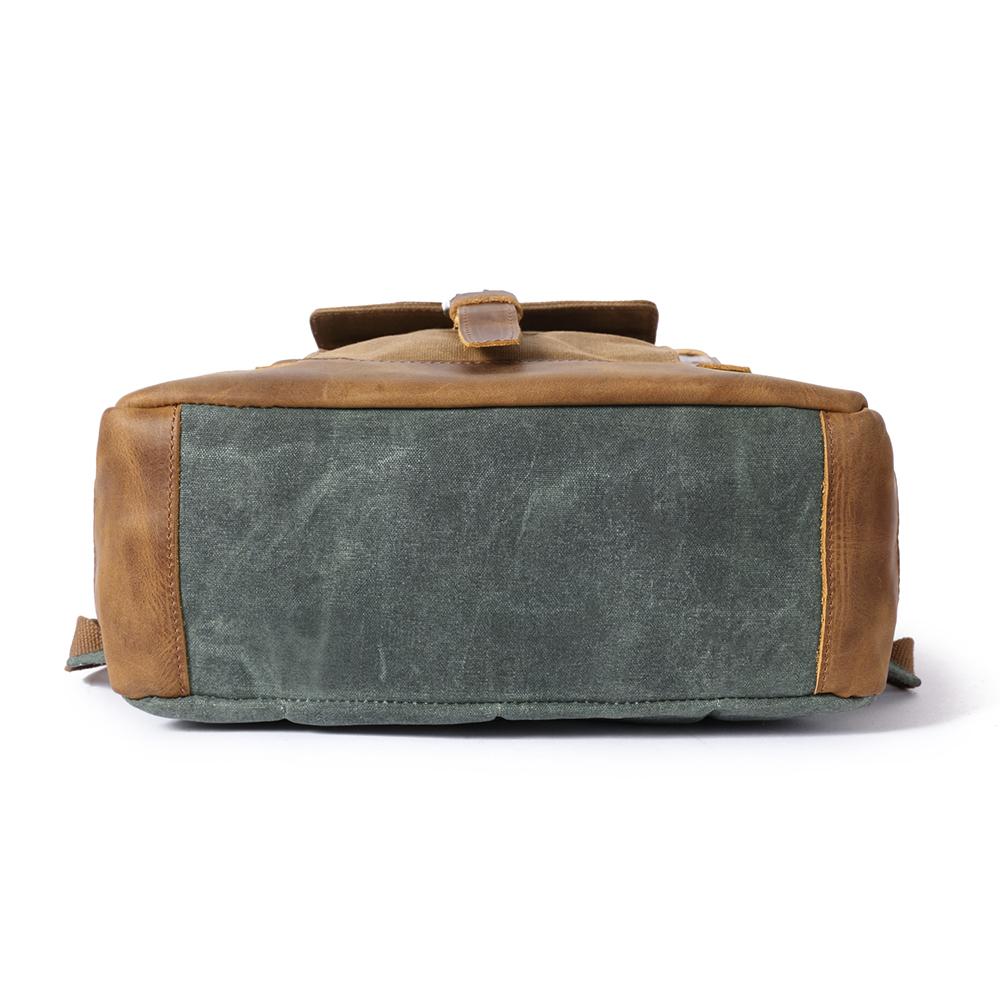 Alice Springs waxed canvas laptop backpack — Beverley Lane