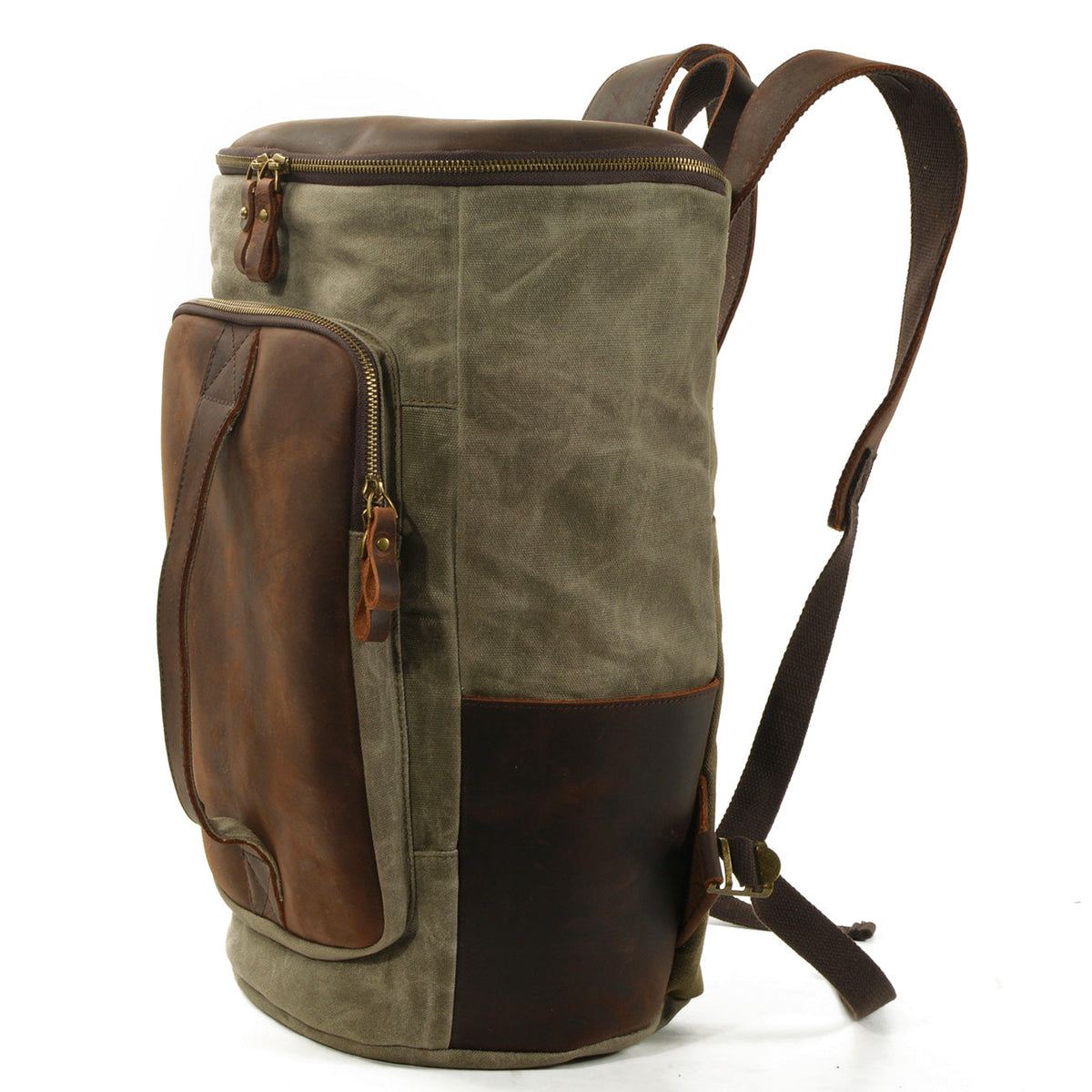 Newcastle waxed canvas backpack — Beverley Lane