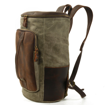 Newcastle waxed canvas backpack — Beverley Lane