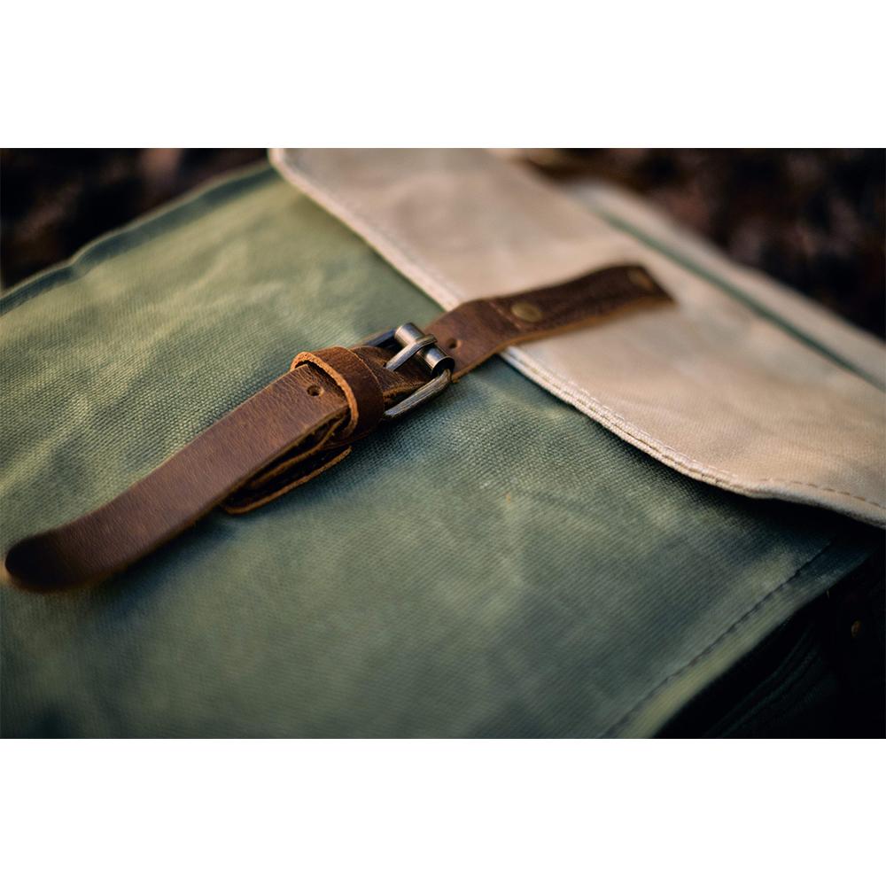 Port Douglas waxed canvas backpack — Beverley Lane
