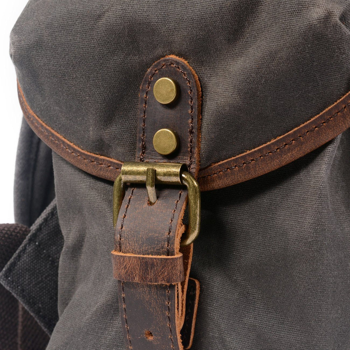 Hobart waxed canvas backpack — Beverley Lane
