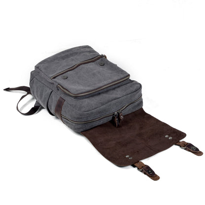 Bright cotton canvas backpack — Beverley Lane