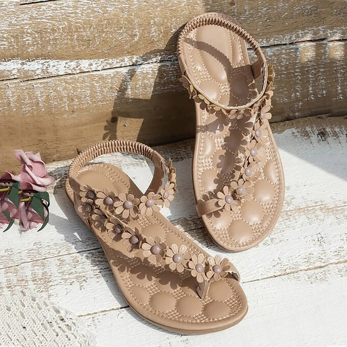 Liesel | Floral Design Sandals