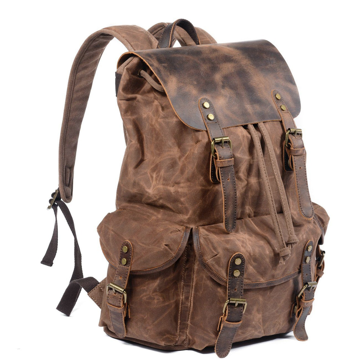 Hobart waxed canvas backpack — Beverley Lane