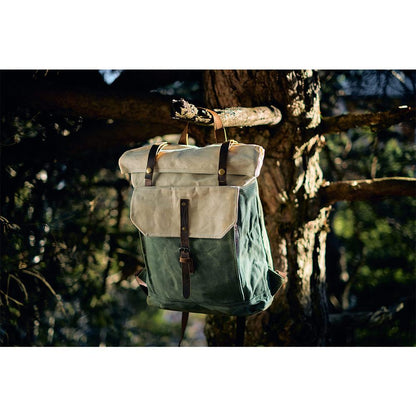 Port Douglas waxed canvas backpack — Beverley Lane