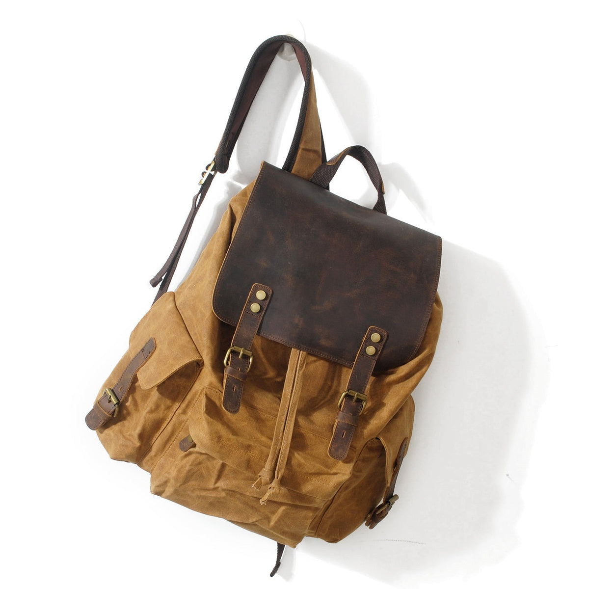 Auckland waxed canvas backpack — Beverley Lane