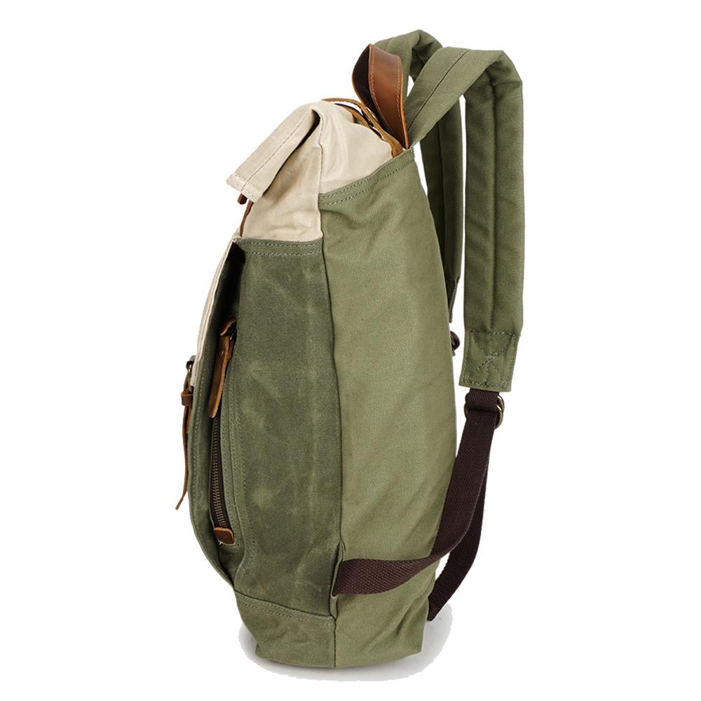 Port Douglas waxed canvas backpack — Beverley Lane
