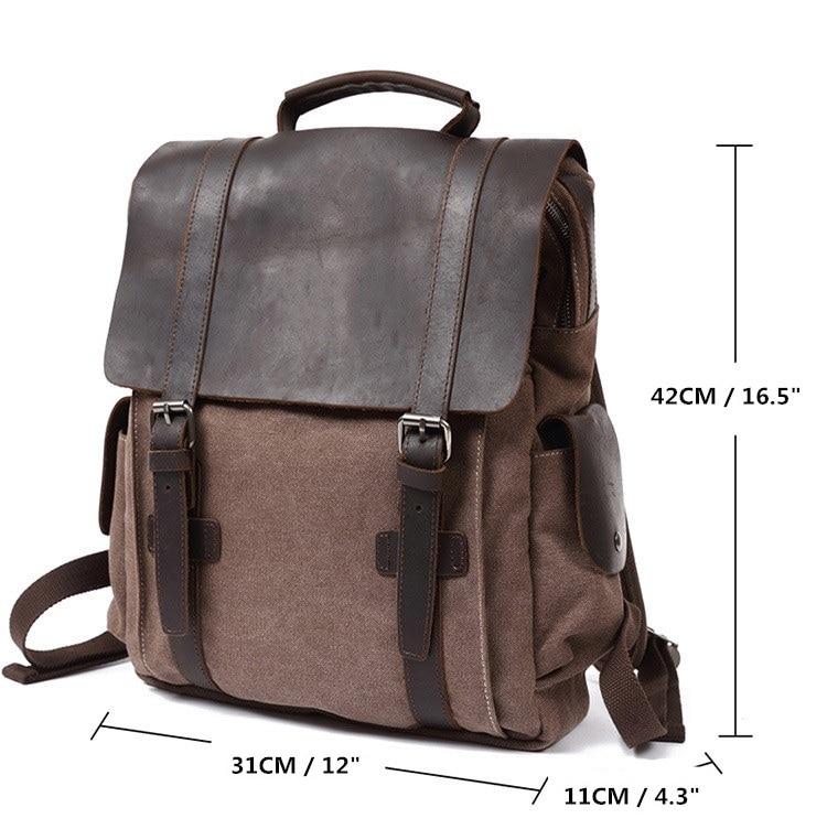 Noosa cotton canvas backpack — Beverley Lane