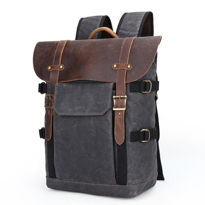 Kangaroo Island waxed canvas camera backpack — Beverley Lane