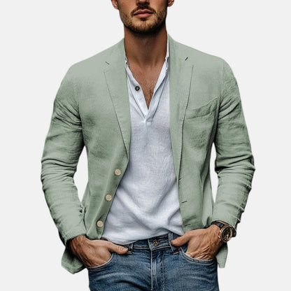 Renzo | Elegant Lightweight Linen Summer Blazer for Men