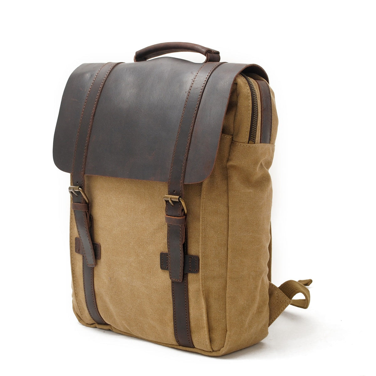 Akaroa cotton canvas backpack — Beverley Lane