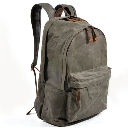 Fremantle waxed canvas backpack — Beverley Lane