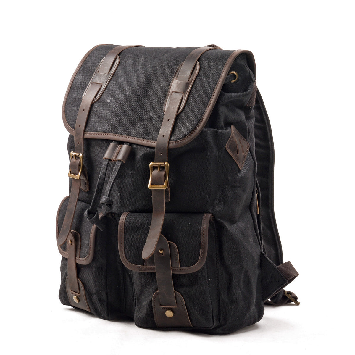Taupo waxed canvas backpack — Beverley Lane