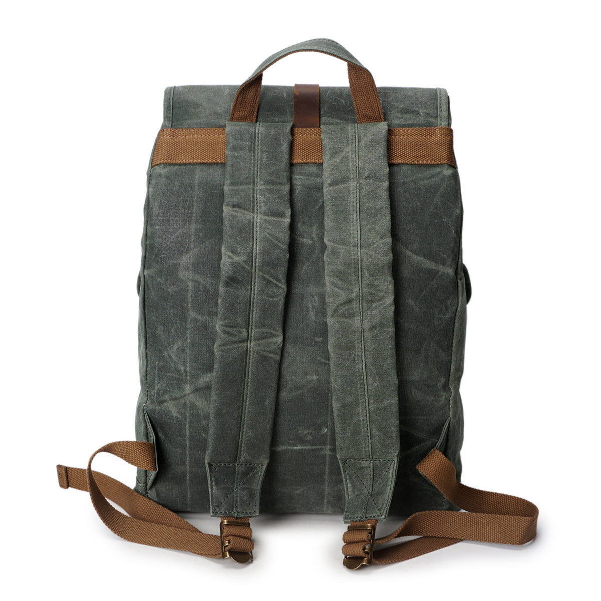 Perth waxed canvas backpack — Beverley Lane
