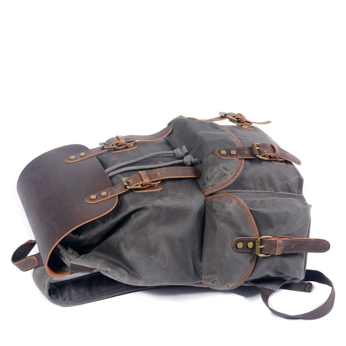Hobart waxed canvas backpack — Beverley Lane