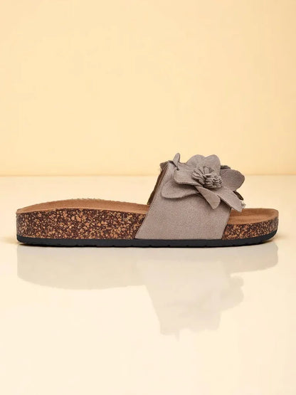 Lisette | Elegant Flip-Flops for Women with Floral Details