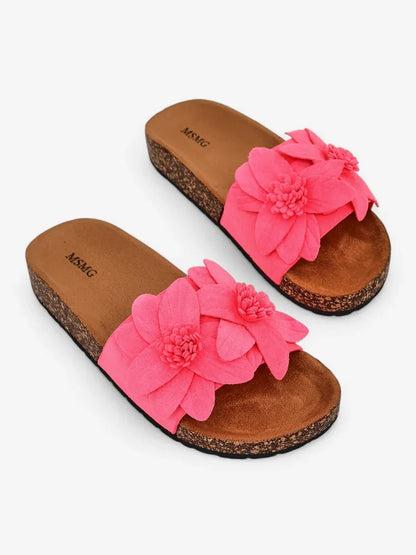 Lisette | Elegant Flip-Flops for Women with Floral Details