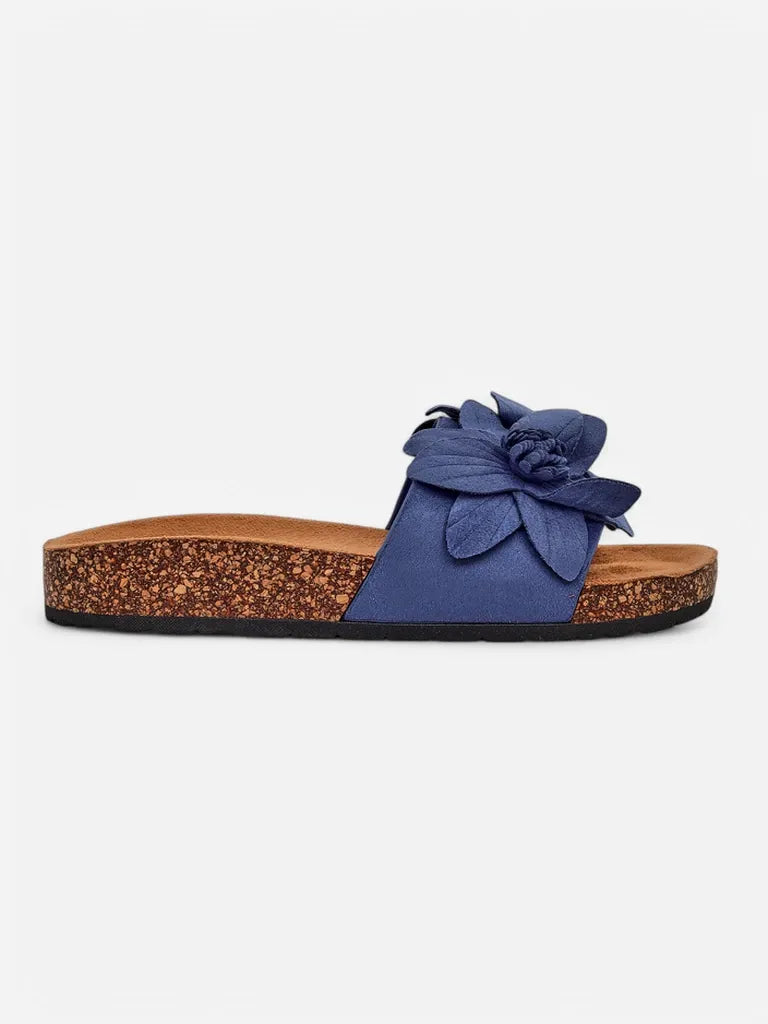 Lisette | Elegant Flip-Flops for Women with Floral Details