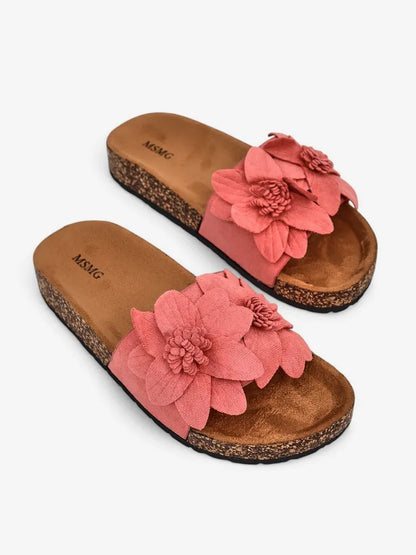 Lisette | Elegant Flip-Flops for Women with Floral Details