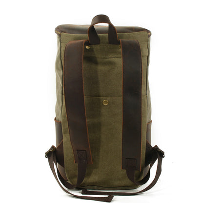 Newcastle waxed canvas backpack — Beverley Lane