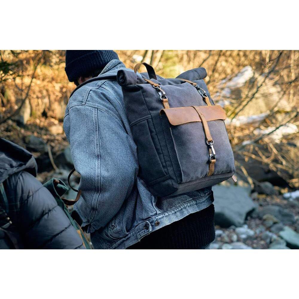 Sydney cotton canvas backpack — Beverley Lane
