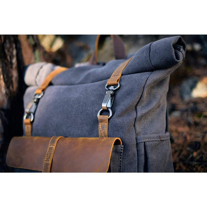 Sydney cotton canvas backpack — Beverley Lane