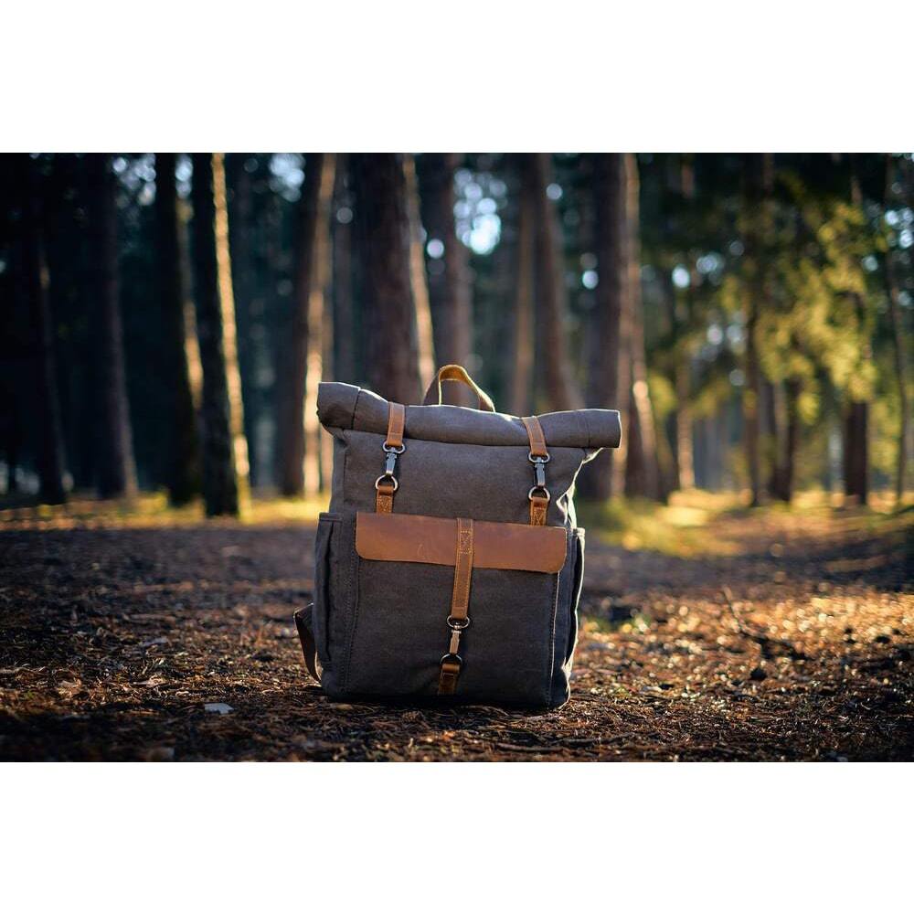 Sydney cotton canvas backpack — Beverley Lane