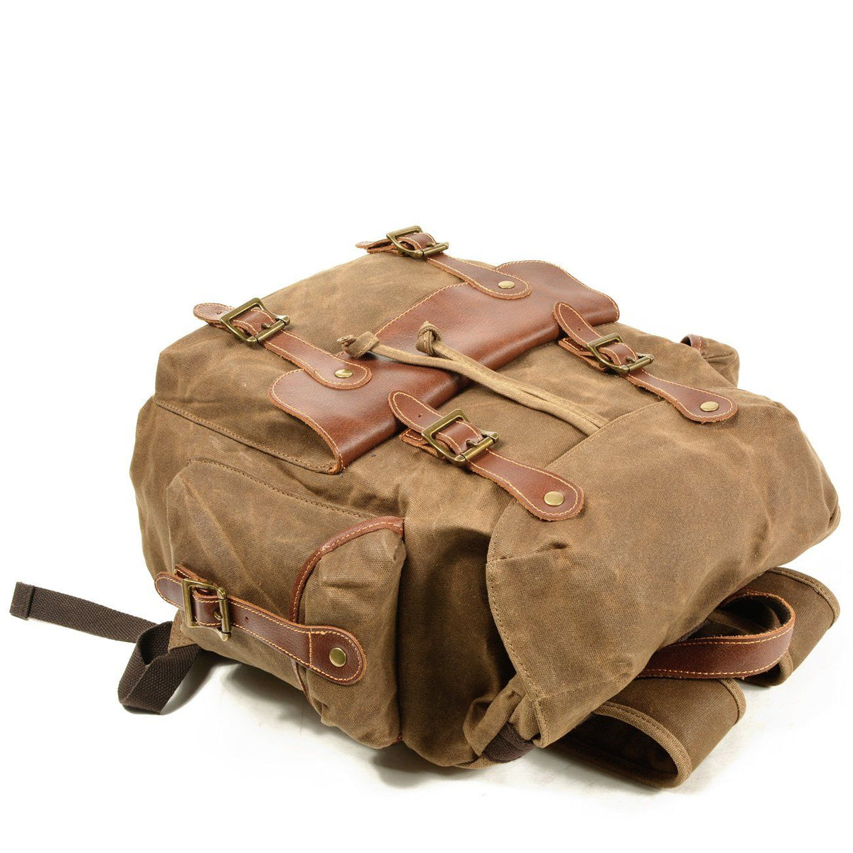 Byron Bay waxed canvas backpack — Beverley Lane
