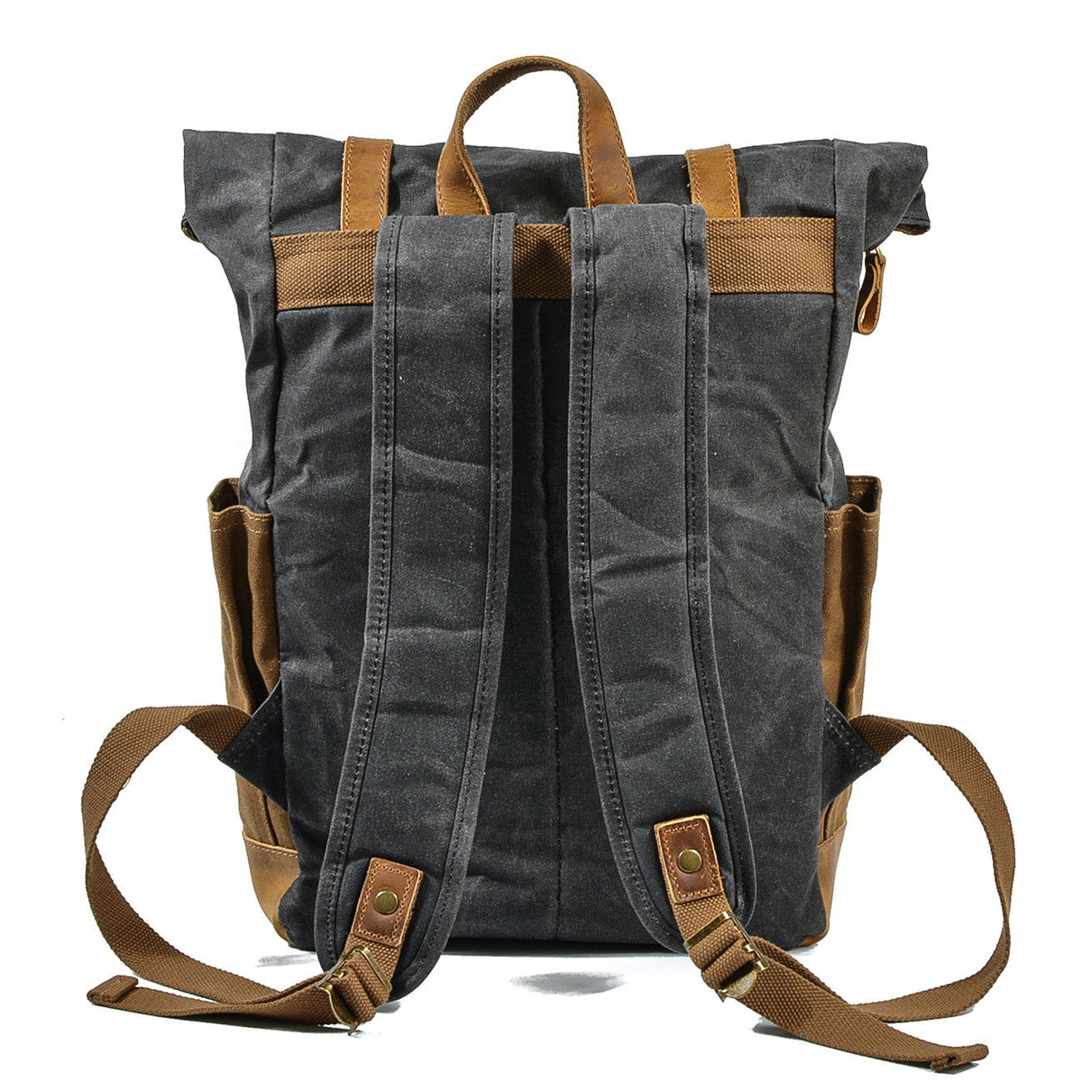 Daylesford waxed canvas rolltop backpack — Beverley Lane