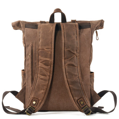Picton | Cotton Canvas Laptop Backpack · 25L