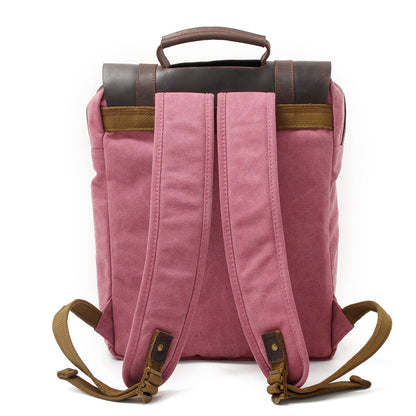 Akaroa cotton canvas backpack — Beverley Lane