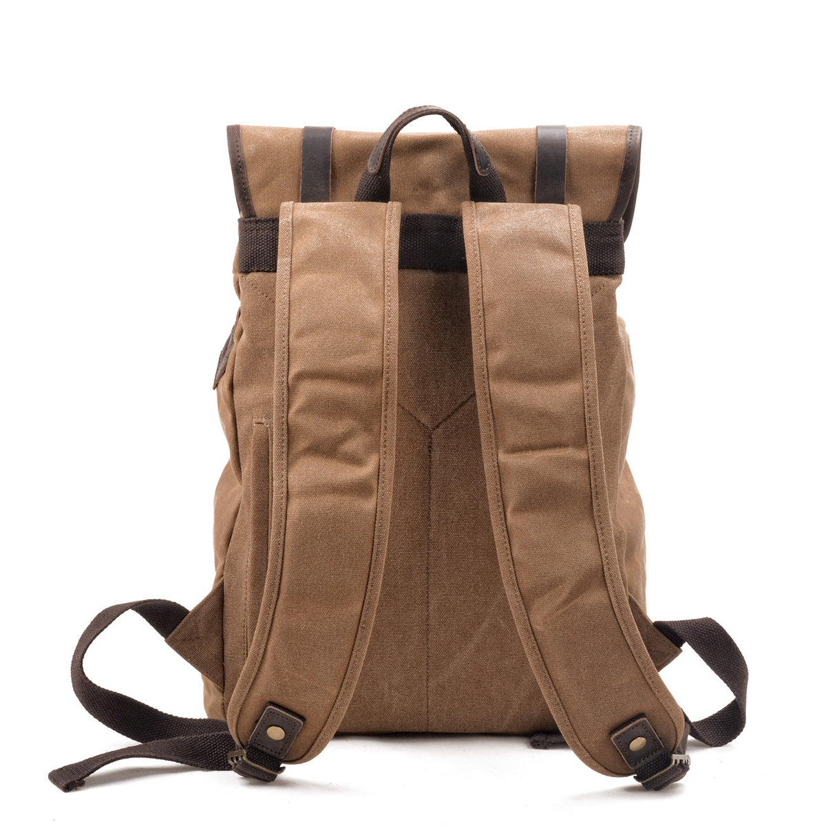 Taupo waxed canvas backpack — Beverley Lane