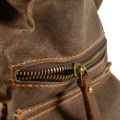 Nelson waxed canvas backpack — Beverley Lane