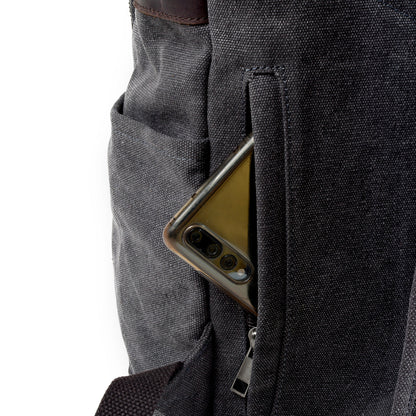 Bright cotton canvas backpack — Beverley Lane