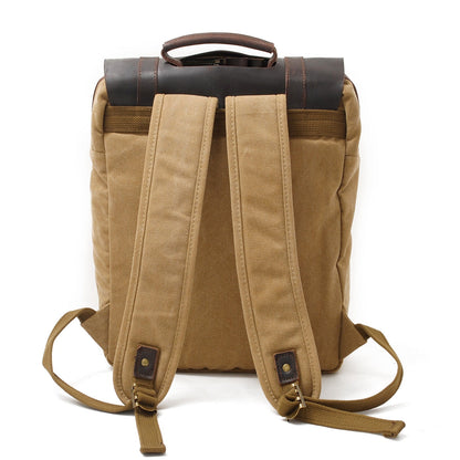 Akaroa cotton canvas backpack — Beverley Lane