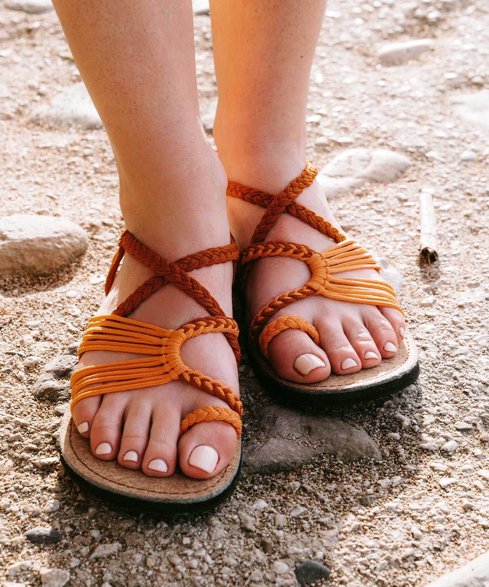 Gwendolyn | Colourful Beach Sandals