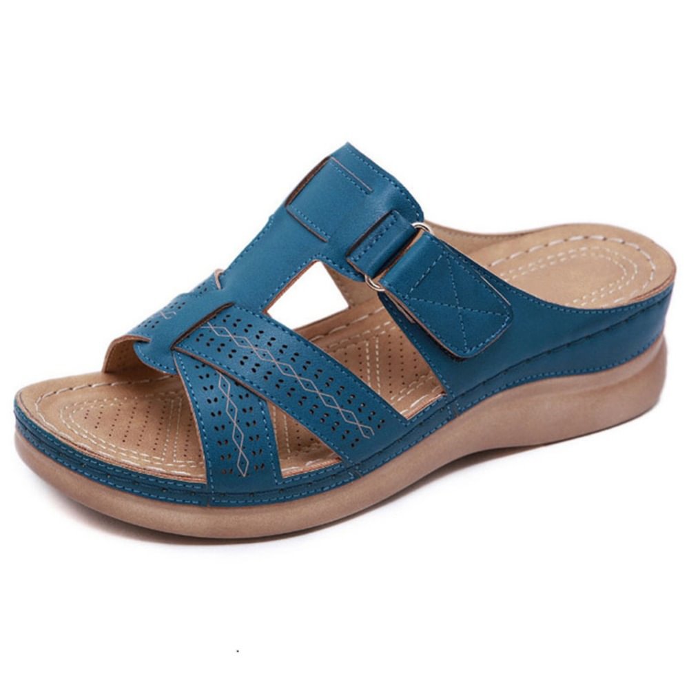 Rosalie | Elegant Faux Leather Sandals for Women
