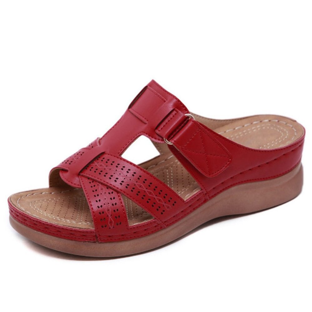 Rosalie | Elegant Faux Leather Sandals for Women
