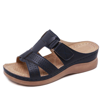 Rosalie | Elegant Faux Leather Sandals for Women