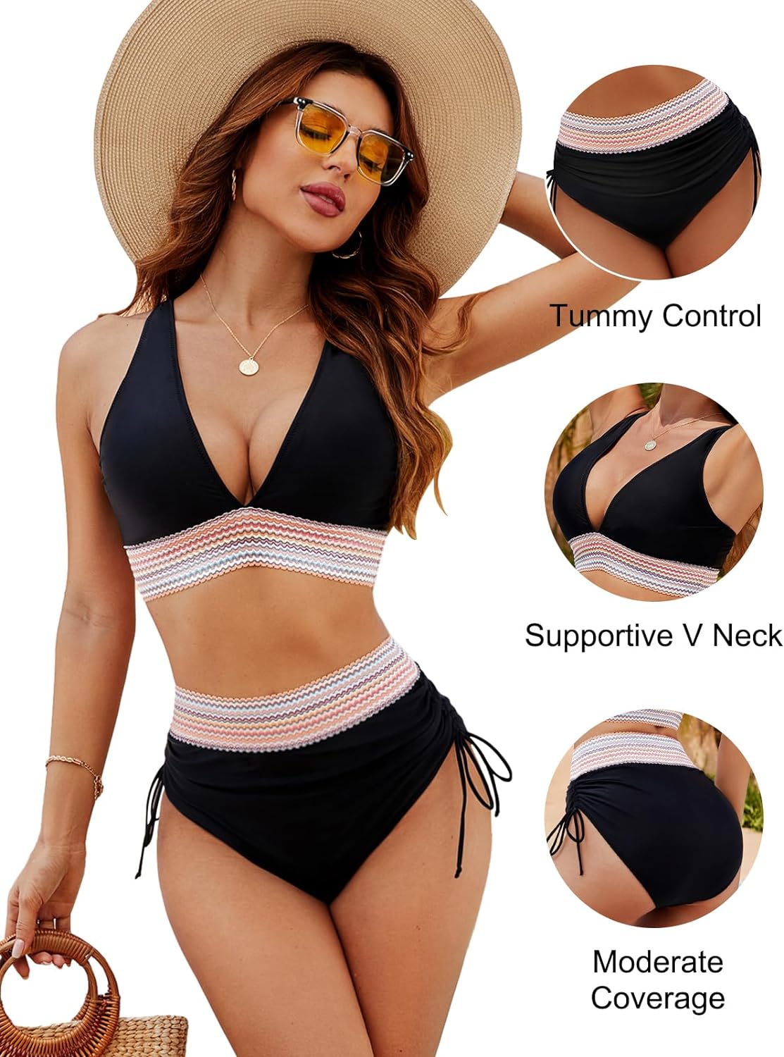 Agnes | High-Waist Bikini