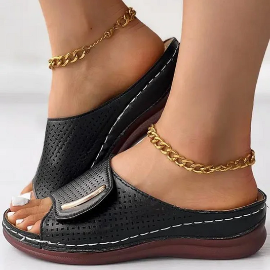 Lisa | Orthopaedic Open-Toe Slippers for Women
