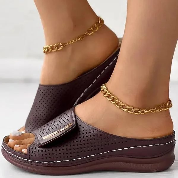 Lisa | Orthopaedic Open-Toe Slippers for Women