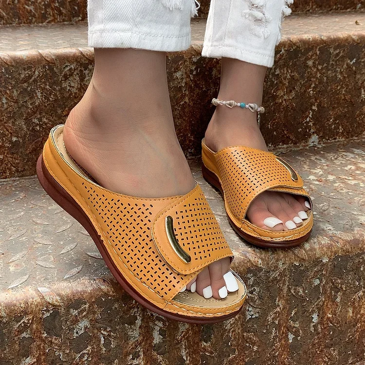Lisa | Orthopaedic Open-Toe Slippers for Women