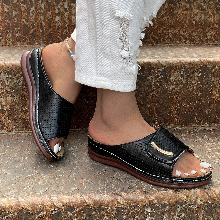Lisa | Orthopaedic Open-Toe Slippers for Women