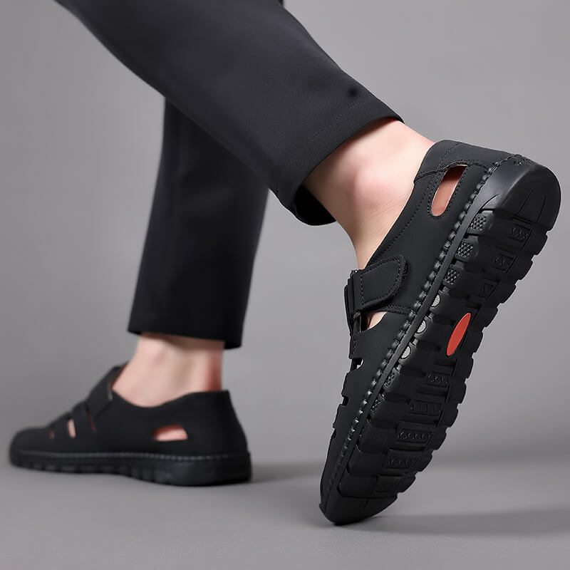 Chard | Distinctive Leather Sandals for Men with Adjustable Straps