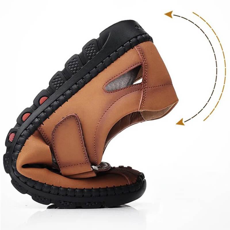 Chard | Distinctive Leather Sandals for Men with Adjustable Straps